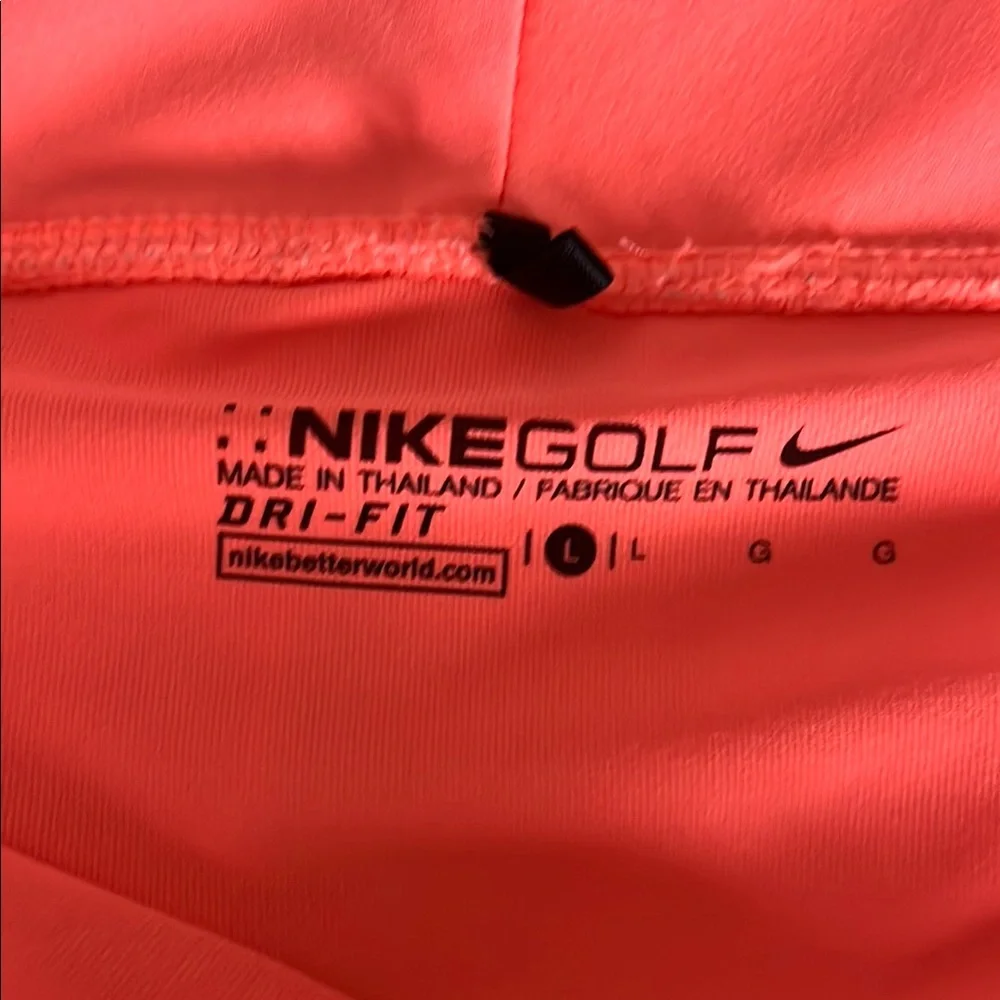 Nike Women's Bright Coral and White Skorts - Picture 6 of 10